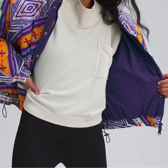 FREE PEOPLE POWERHOUSE PUFFER SKI JACKET NWT - Picture 8 of 15